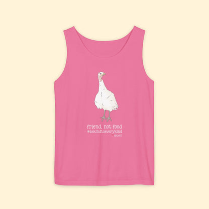 Friend | FUNDRAISER for HHART | Comfort Colors Tank Top - Detezi Designs - 27908465358007899032