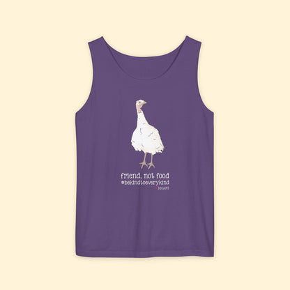 Friend | FUNDRAISER for HHART | Comfort Colors Tank Top - Detezi Designs - 33357813400465111972