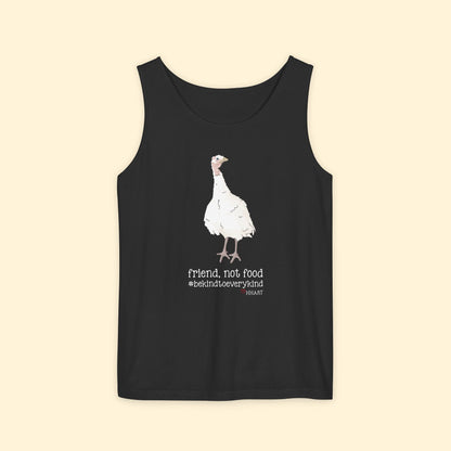 Friend | FUNDRAISER for HHART | Comfort Colors Tank Top - Detezi Designs - 90945024256065554704