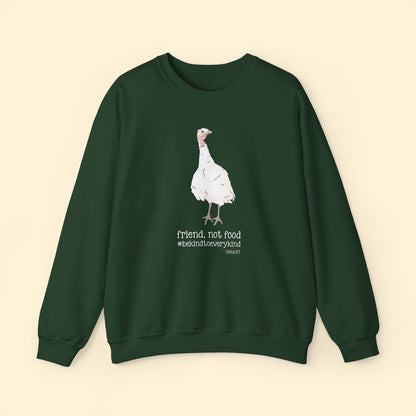 Friend | FUNDRAISER for HHART | Crewneck Sweatshirt - Detezi Designs - 19032841380401022739