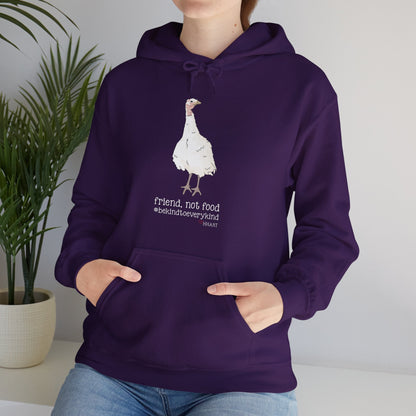 Friend | FUNDRAISER for HHART | Hooded Sweatshirt - Detezi Designs - 31479555787040938626