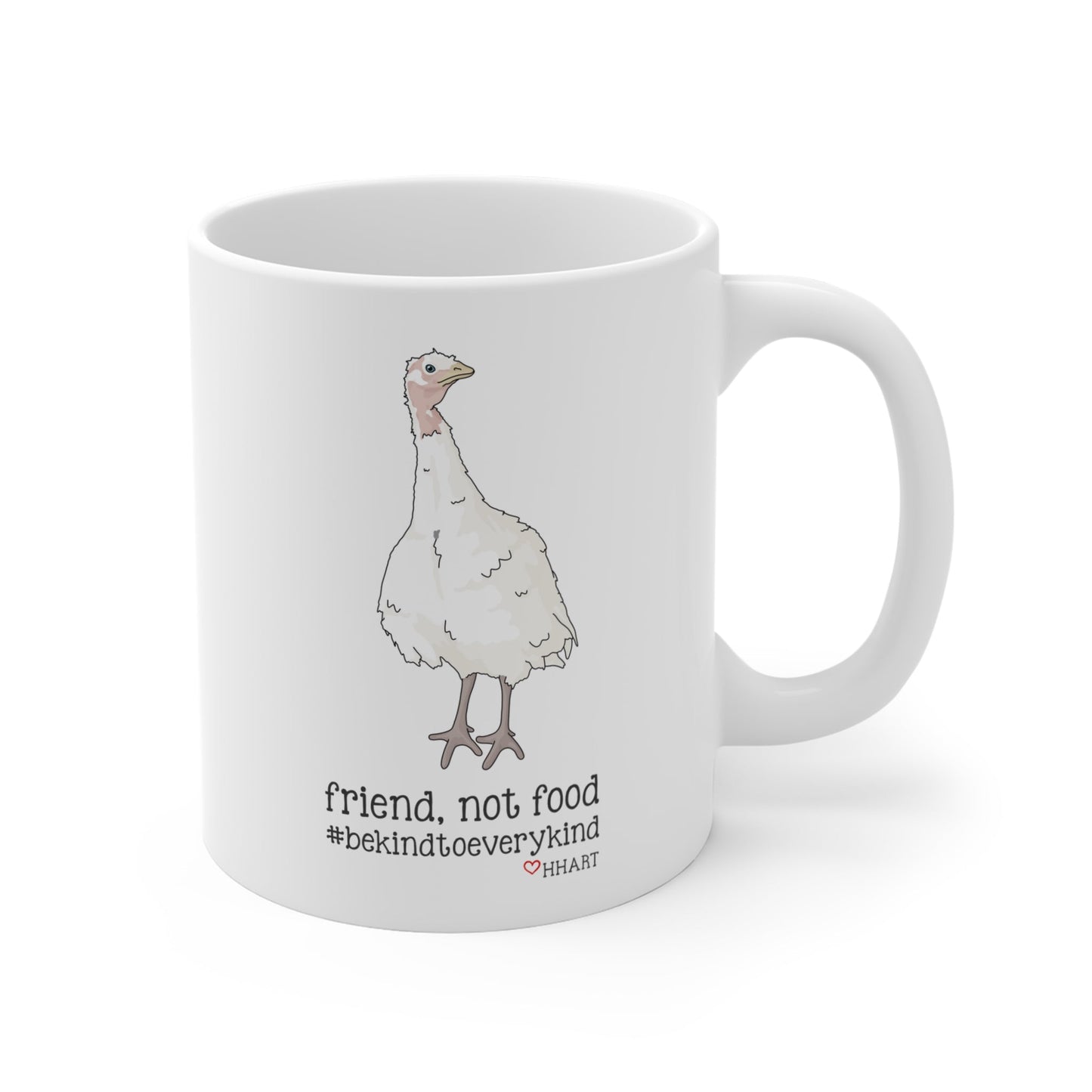 Friend | FUNDRAISER for HHART | Mug - Detezi Designs - 27980439046688358464