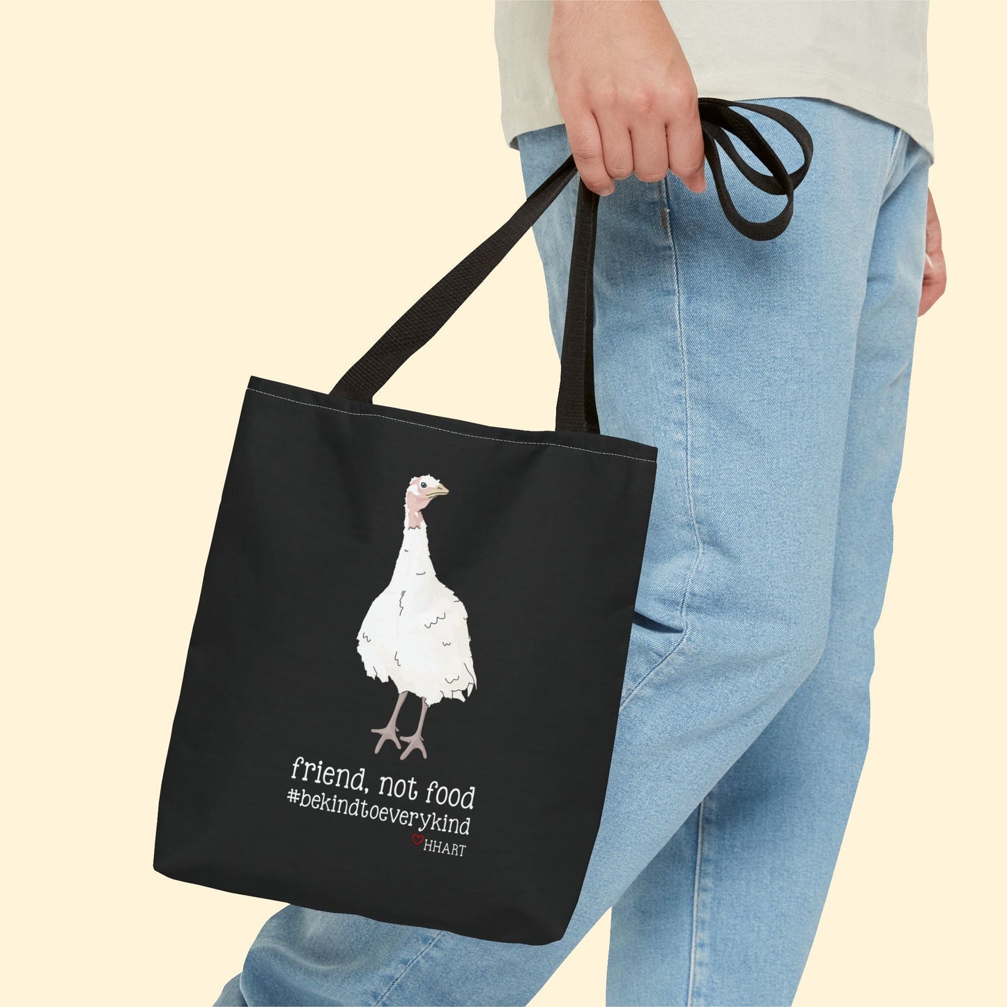 Friend | FUNDRAISER for HHART | Tote Bag - Detezi Designs - 17346448134594050814