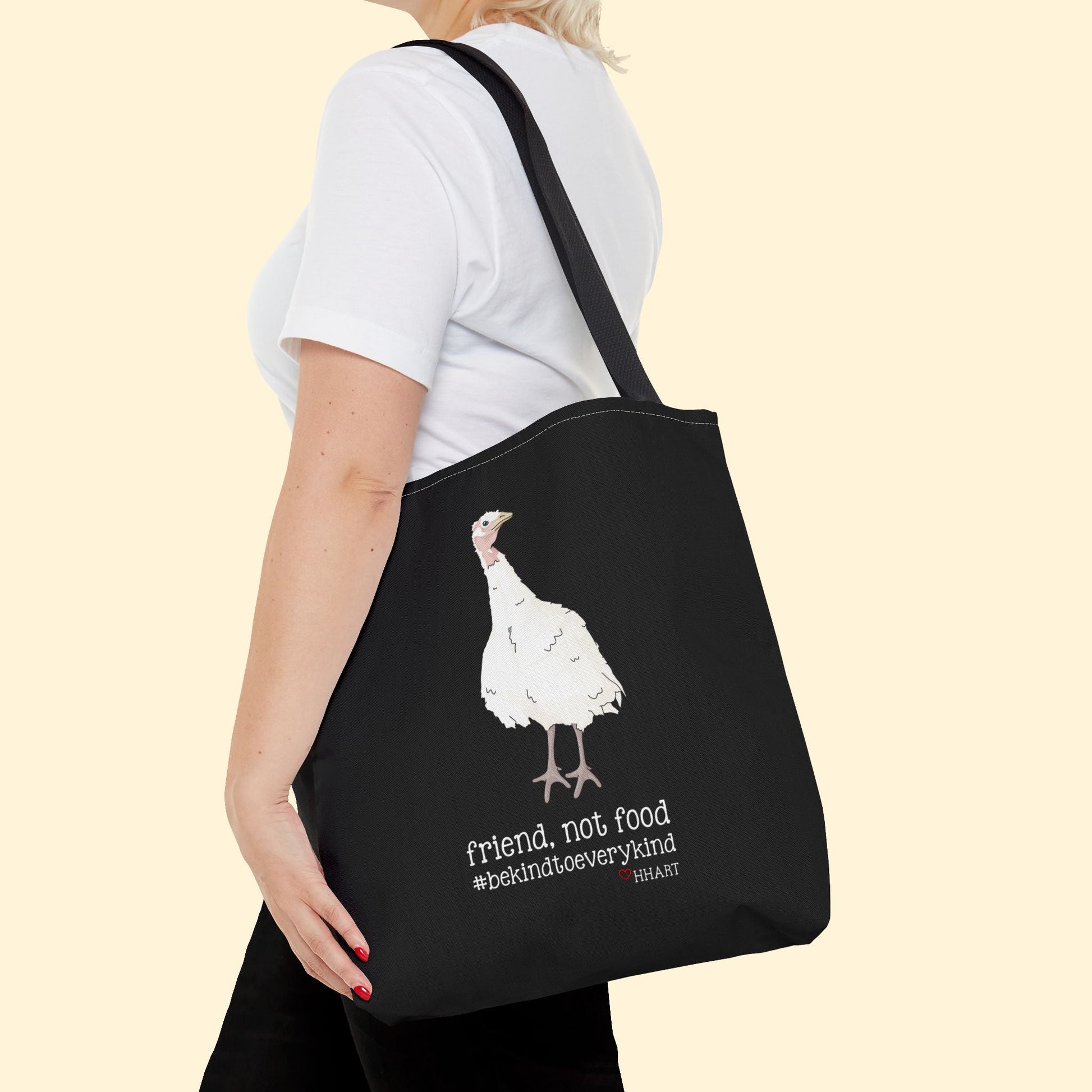 Friend | FUNDRAISER for HHART | Tote Bag - Detezi Designs - 17346448134594050814