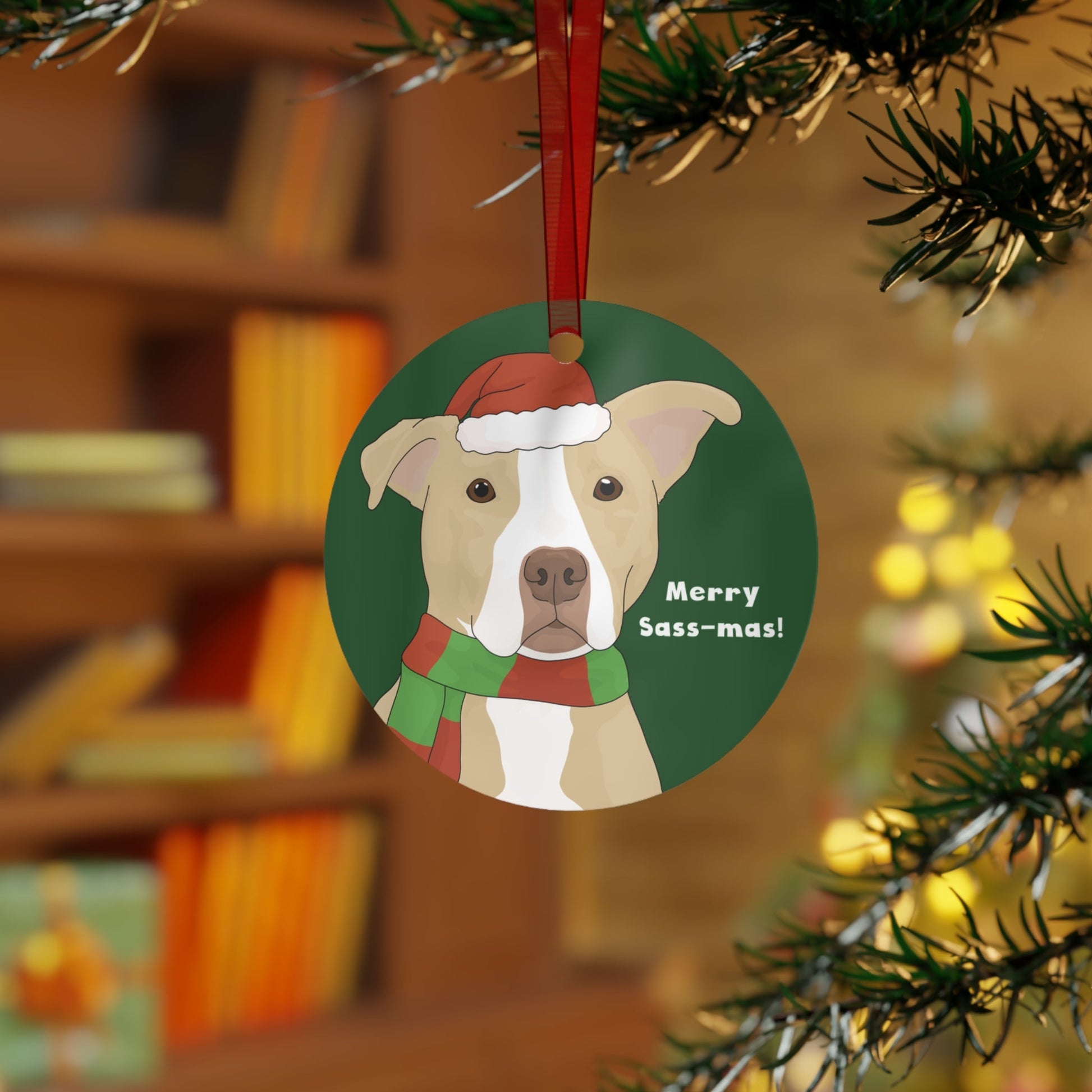 Friends of CITY DOGS Cleveland | FUNDRAISER | 2024 Holiday Ornament - Detezi Designs - 19831014707650122707