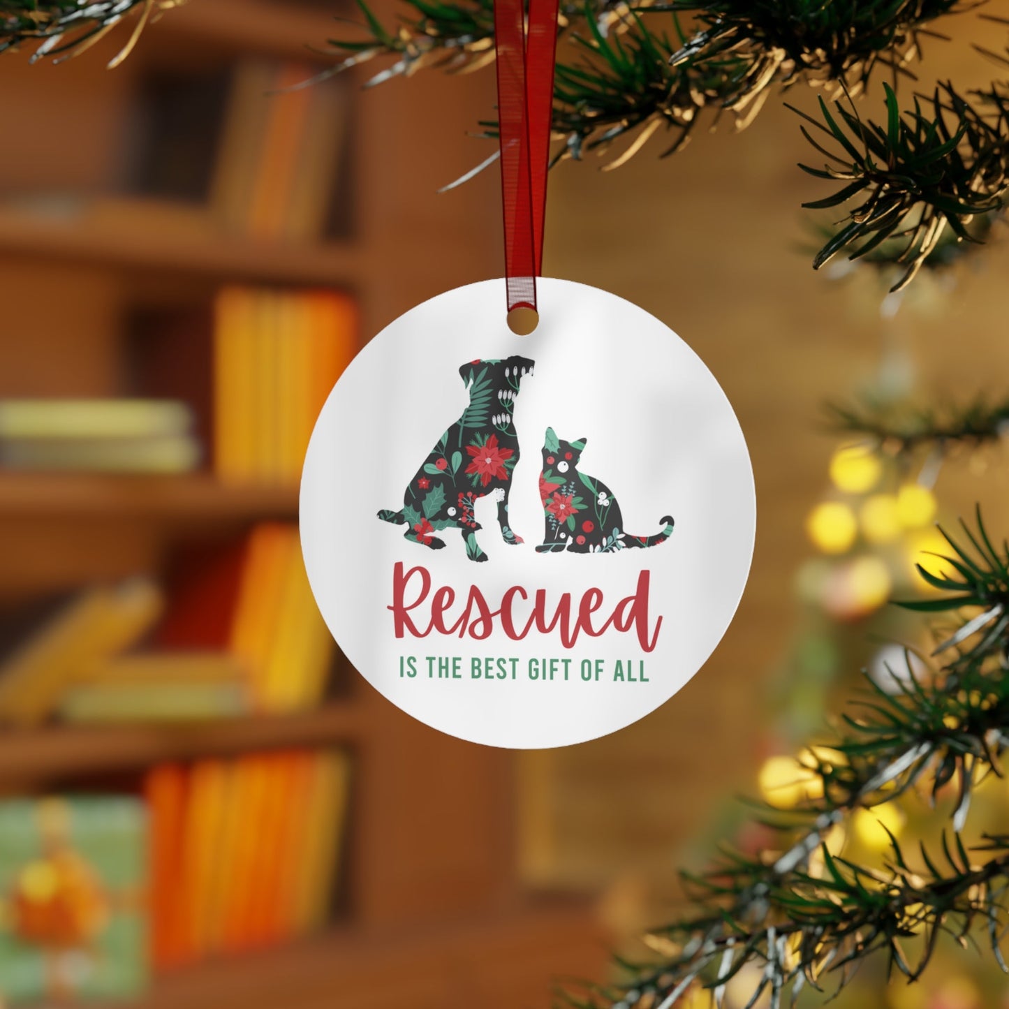 Friends of the City of Buffalo Animal Shelter | FUNDRAISER | 2024 Holiday Ornament - Detezi Designs - 29844482382120233146