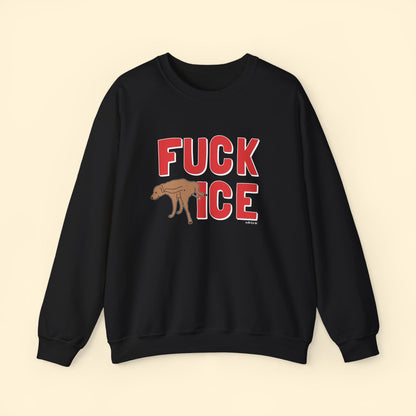 Fuck ICE | Crewneck Sweatshirt - Detezi Designs - 33808245590486268394