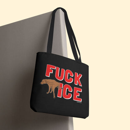 Fuck ICE | Tote Bag | Three Sizes - Detezi Designs - 22107195873970917391
