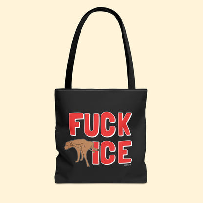 Fuck ICE | Tote Bag | Three Sizes - Detezi Designs - 23278980515511418475