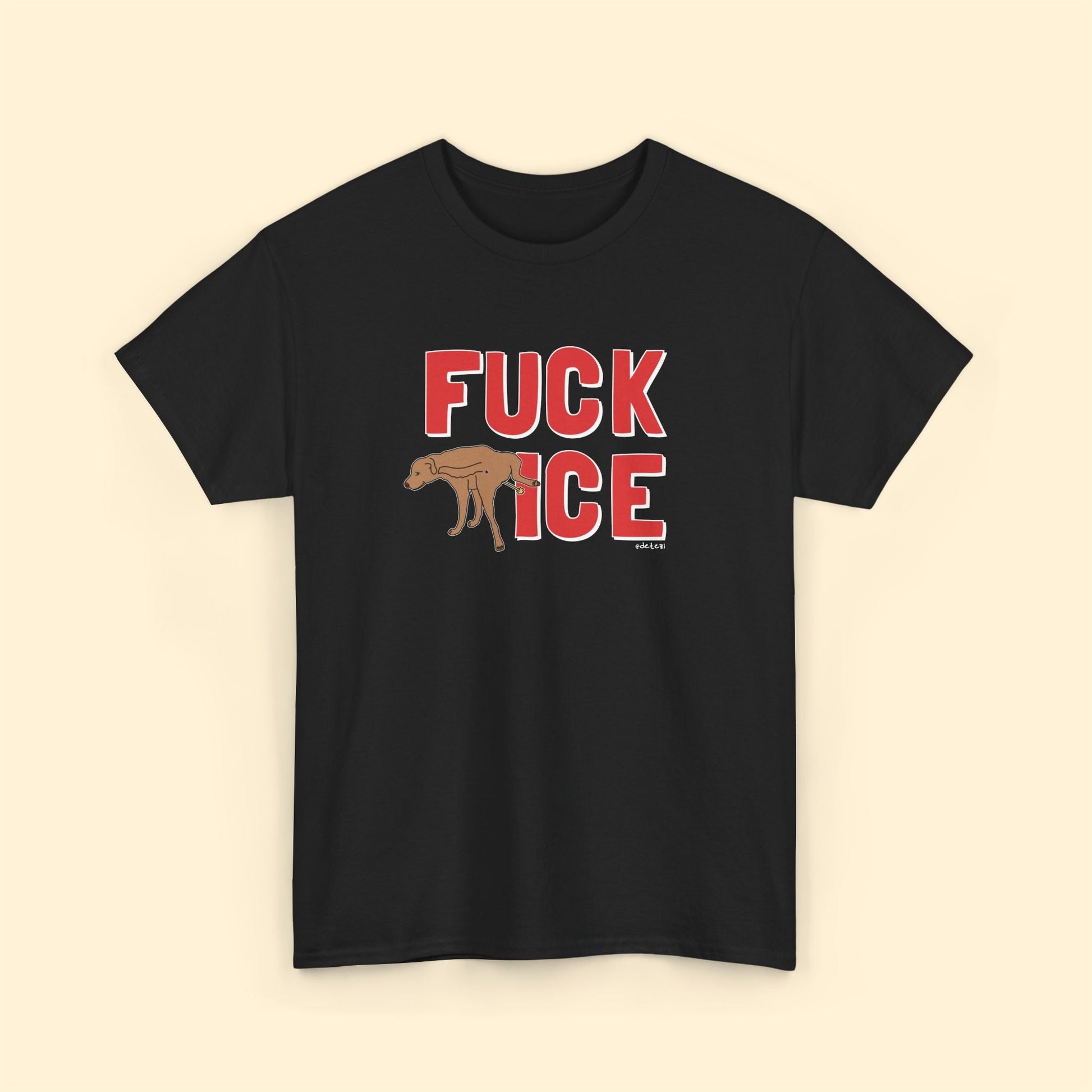 Fuck ICE | Unisex Crewneck T-shirt - Detezi Designs - 15598795590734495740