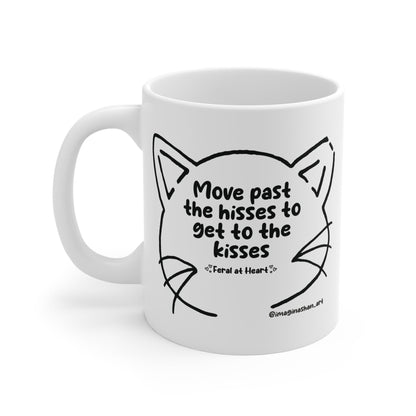 Get Past The Hisses | FUNDRAISER for Feral At Heart | Mug - Detezi Designs - 49805804577378469643