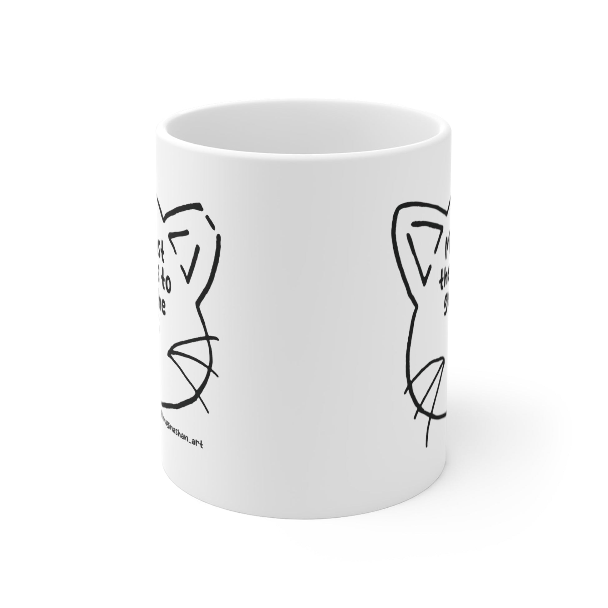 Get Past The Hisses | FUNDRAISER for Feral At Heart | Mug - Detezi Designs-49805804577378469643