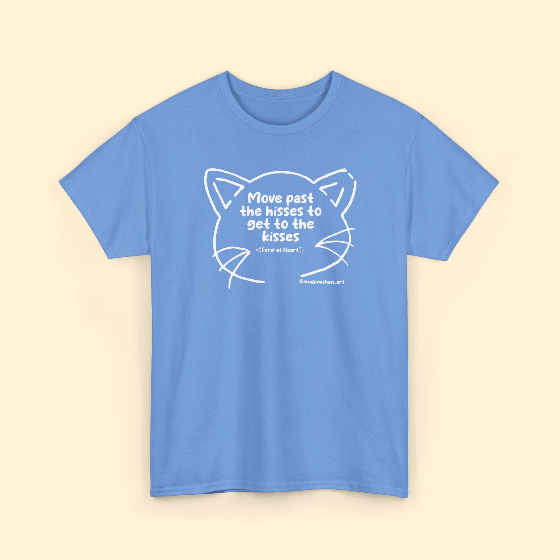 Get Past The Hisses | FUNDRAISER for Feral At Heart | T-shirt - Detezi Designs - 11337343481727738032
