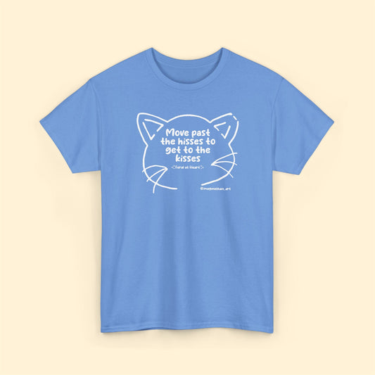 Get Past The Hisses | FUNDRAISER for Feral At Heart | T-shirt - Detezi Designs - 11337343481727738032