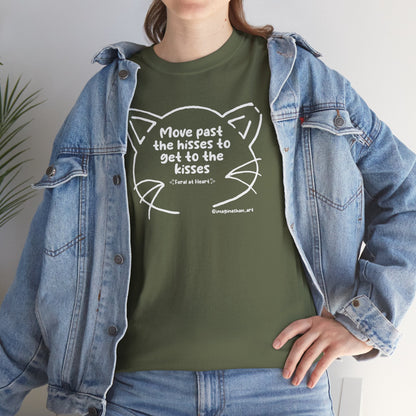 Get Past The Hisses | FUNDRAISER for Feral At Heart | T-shirt - Detezi Designs - 11337343481727738032