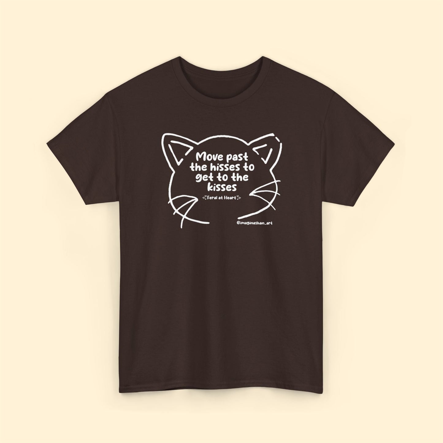 Get Past The Hisses | FUNDRAISER for Feral At Heart | T-shirt - Detezi Designs - 27492343961103746044