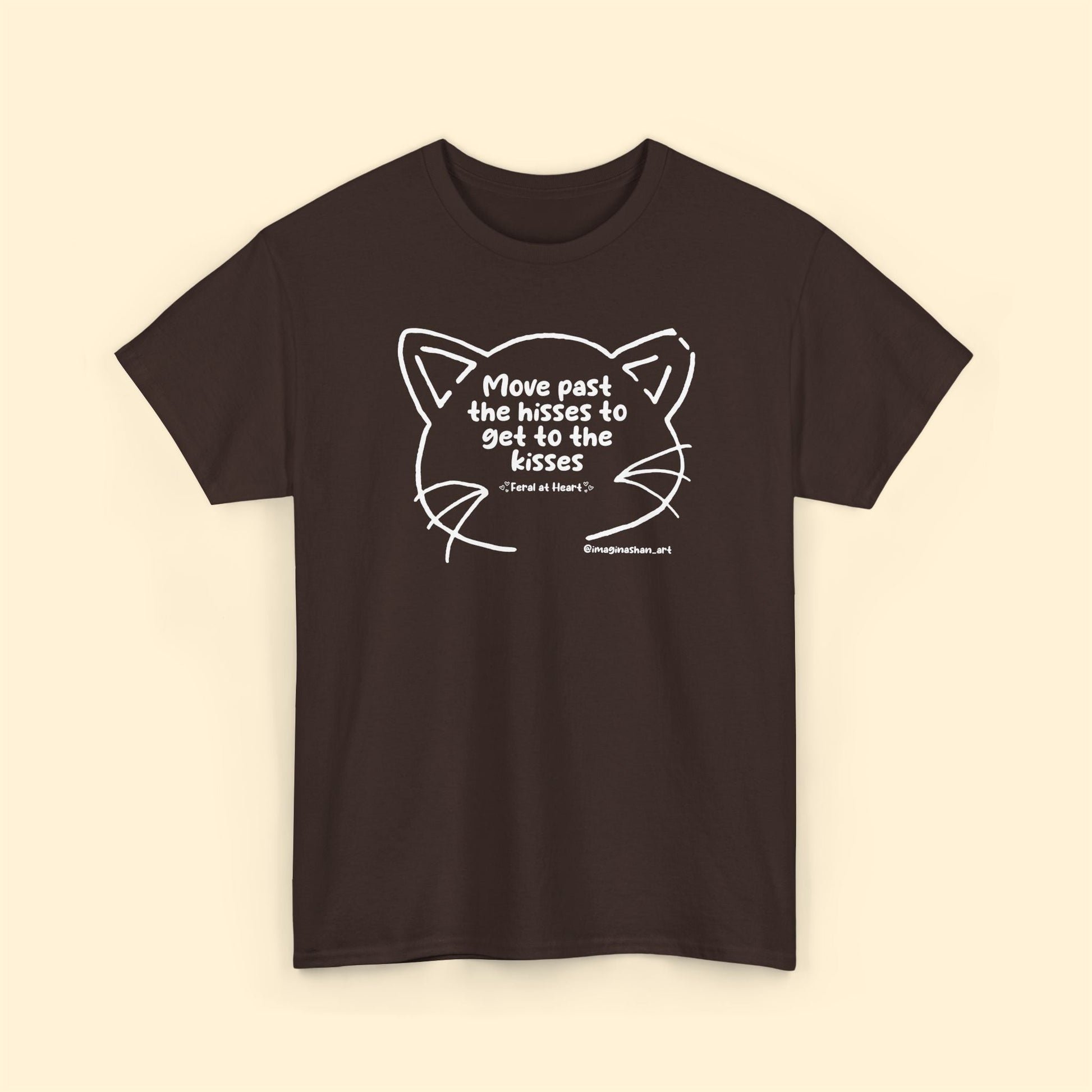 Get Past The Hisses | FUNDRAISER for Feral At Heart | T-shirt - Detezi Designs - 27492343961103746044