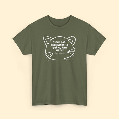 Get Past The Hisses | FUNDRAISER for Feral At Heart | T-shirt - Detezi Designs - 42552554342265541356