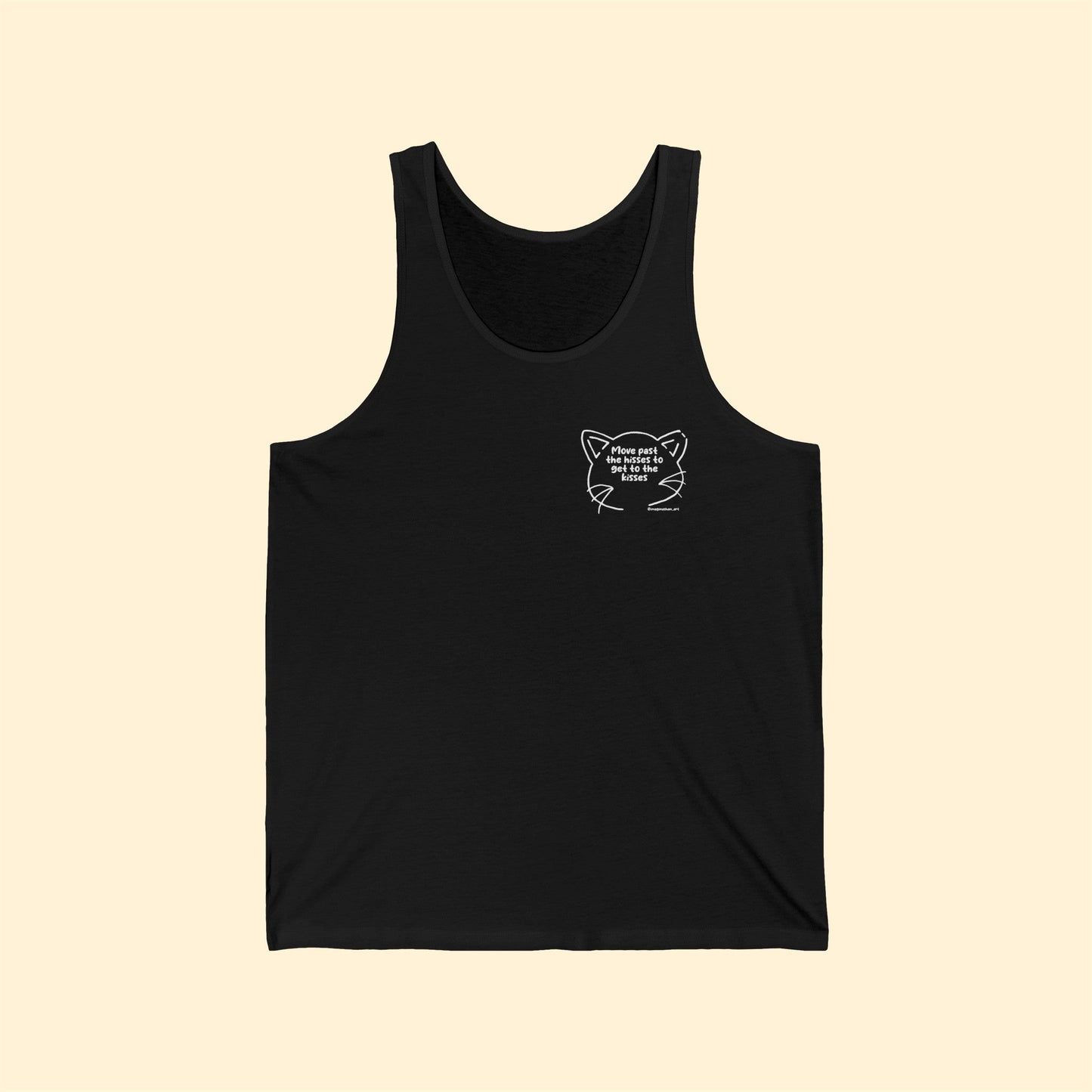 Get Past The Hisses | FUNDRAISER for Feral at Heart | Unisex Jersey Tank - Detezi Designs-26716598336735327286