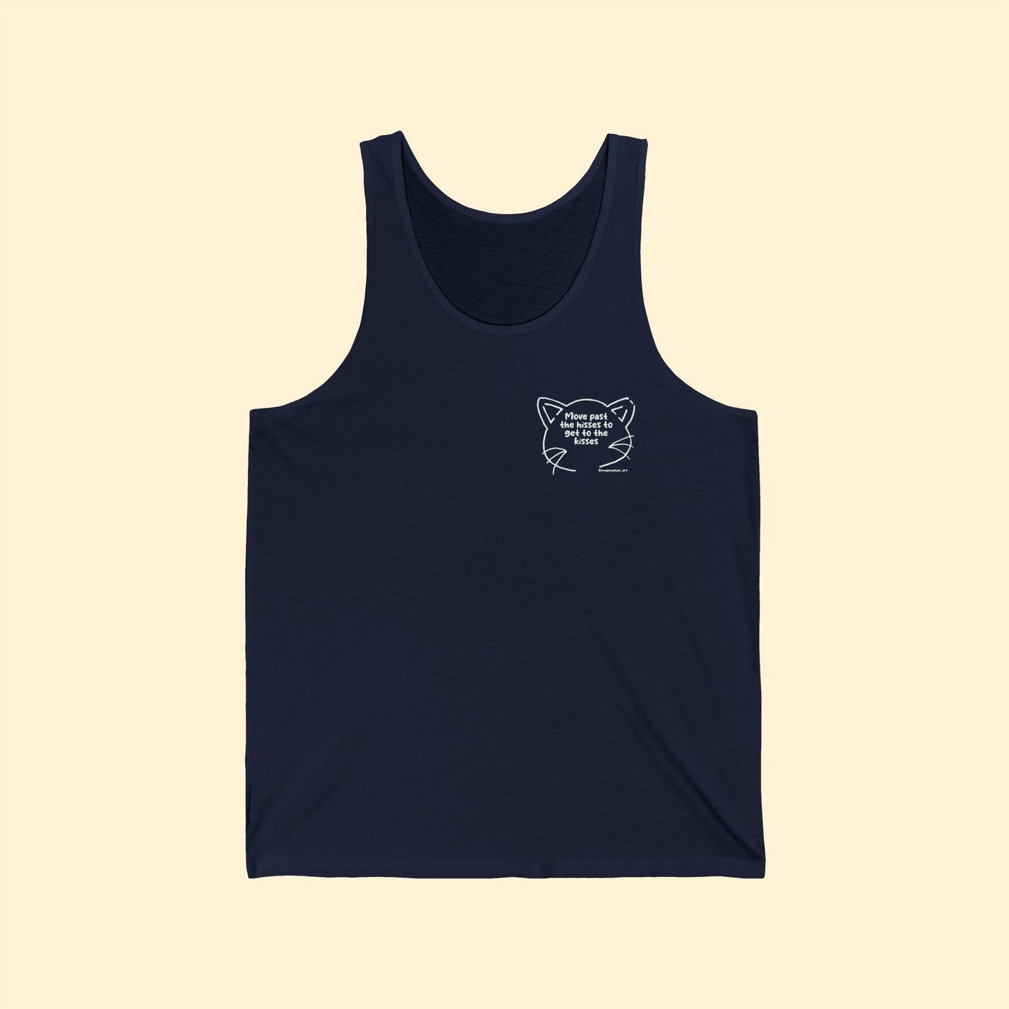 Get Past The Hisses | FUNDRAISER for Feral at Heart | Unisex Jersey Tank - Detezi Designs-32047439446746855669