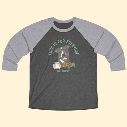 Baseball Tee | 3/4 Sleeve Unisex | FUNDRAISER | GSL Rescue