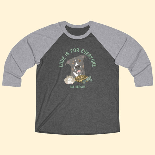 Baseball Tee | 3/4 Sleeve Unisex | FUNDRAISER | GSL Rescue