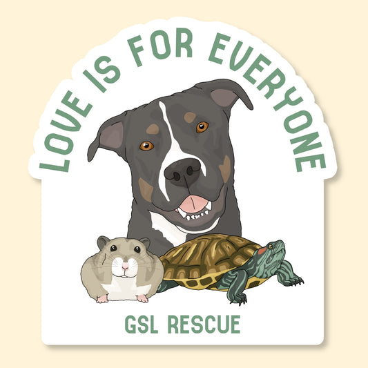 Vinyl Sticker | FUNDRAISER | GSL Rescue