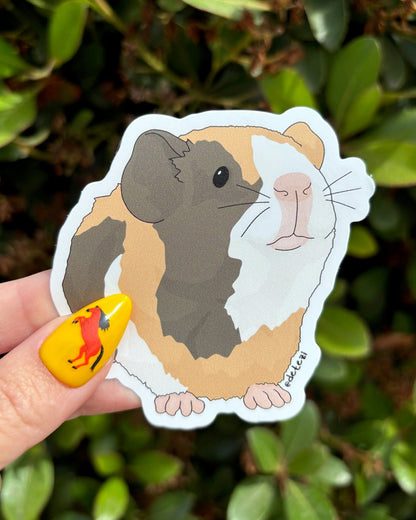 Guinea Pig | Vinyl Sticker - Detezi Designs - 