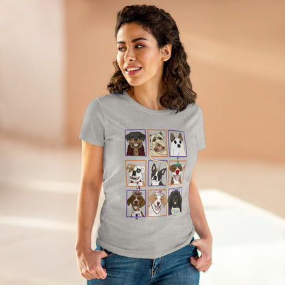 Halloween Costumes | Women's Midweight Cotton Tee - Detezi Designs - 30264347374881176231