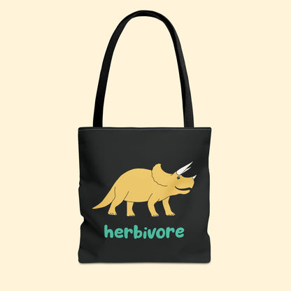 Herbivore | Tote Bag - Detezi Designs - 15606340400602291494