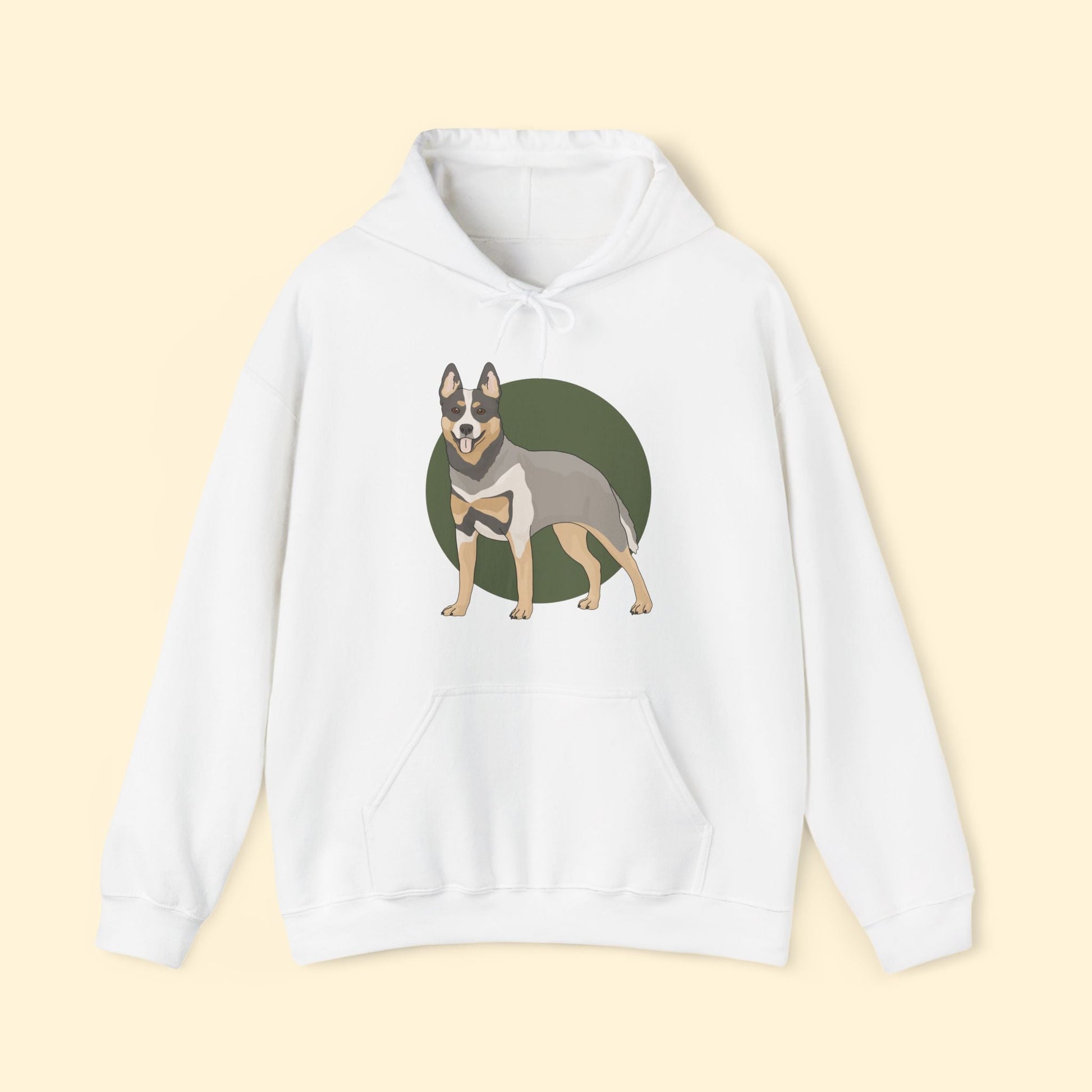 Hooded Sweatshirt | Australian Cattle Dog | Blue Heeler - Detezi Designs - 19857927156893572331