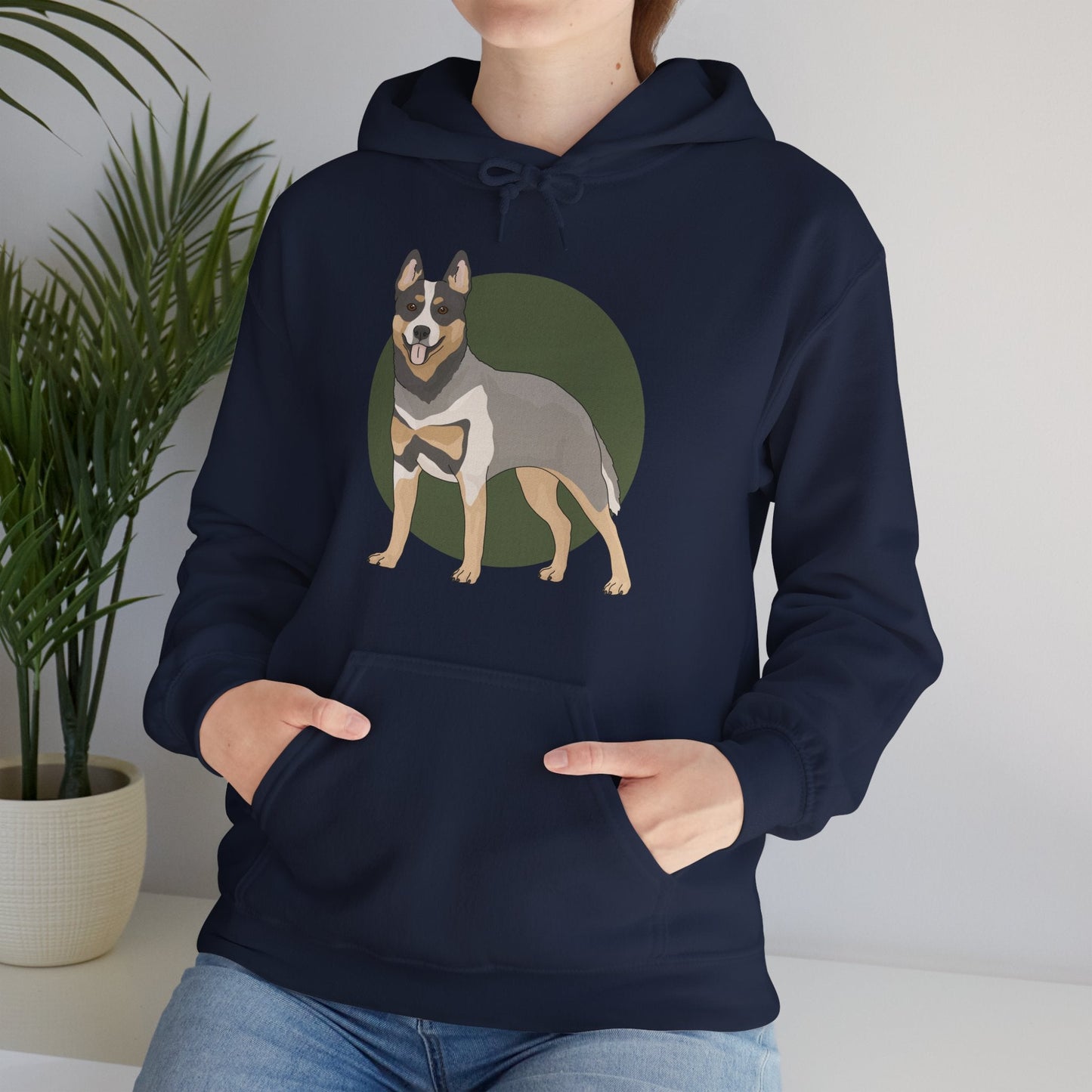 Hooded Sweatshirt | Australian Cattle Dog | Blue Heeler - Detezi Designs - 47758701635913573768