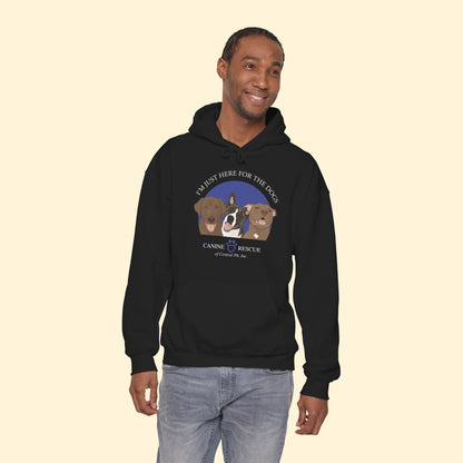 Hooded Sweatshirt | FUNDRAISER | Canine Rescue of Central PA - Detezi Designs - 24052541979119435489