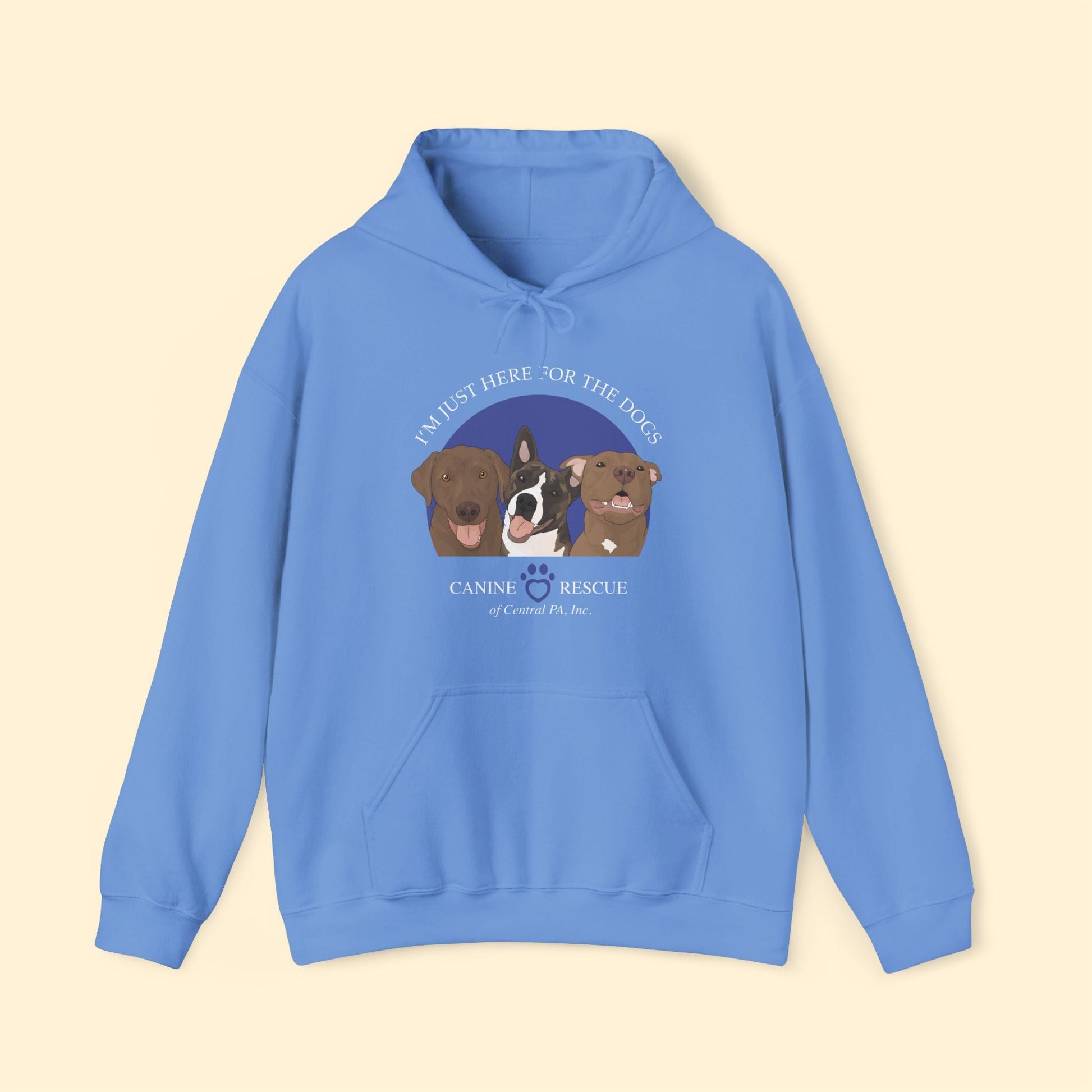 Hooded Sweatshirt | FUNDRAISER | Canine Rescue of Central PA - Detezi Designs - 24519206001340528531