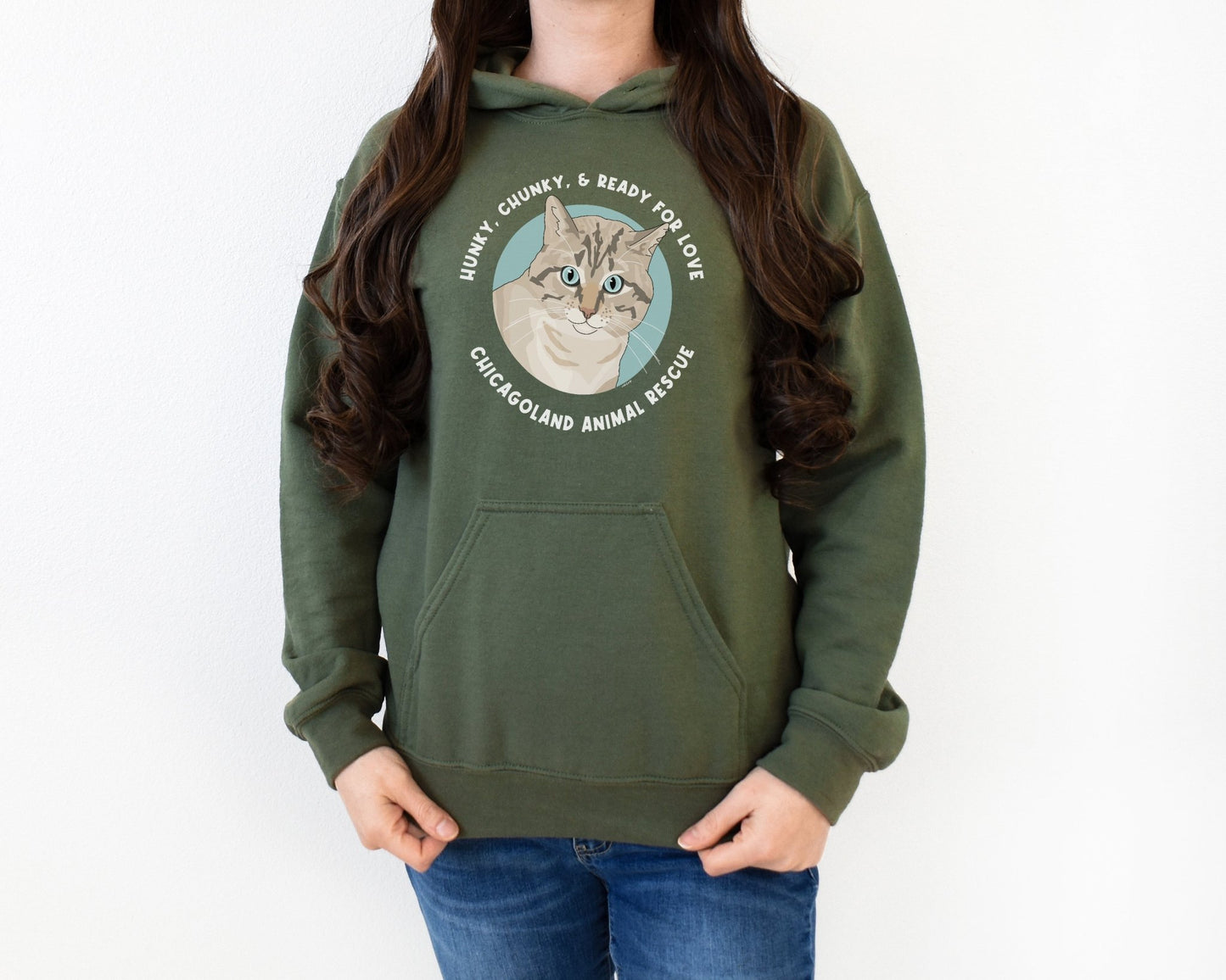 Hooded Sweatshirt | FUNDRAISER | Chicagoland Animal Rescue - Detezi Designs - 15069580551570801104