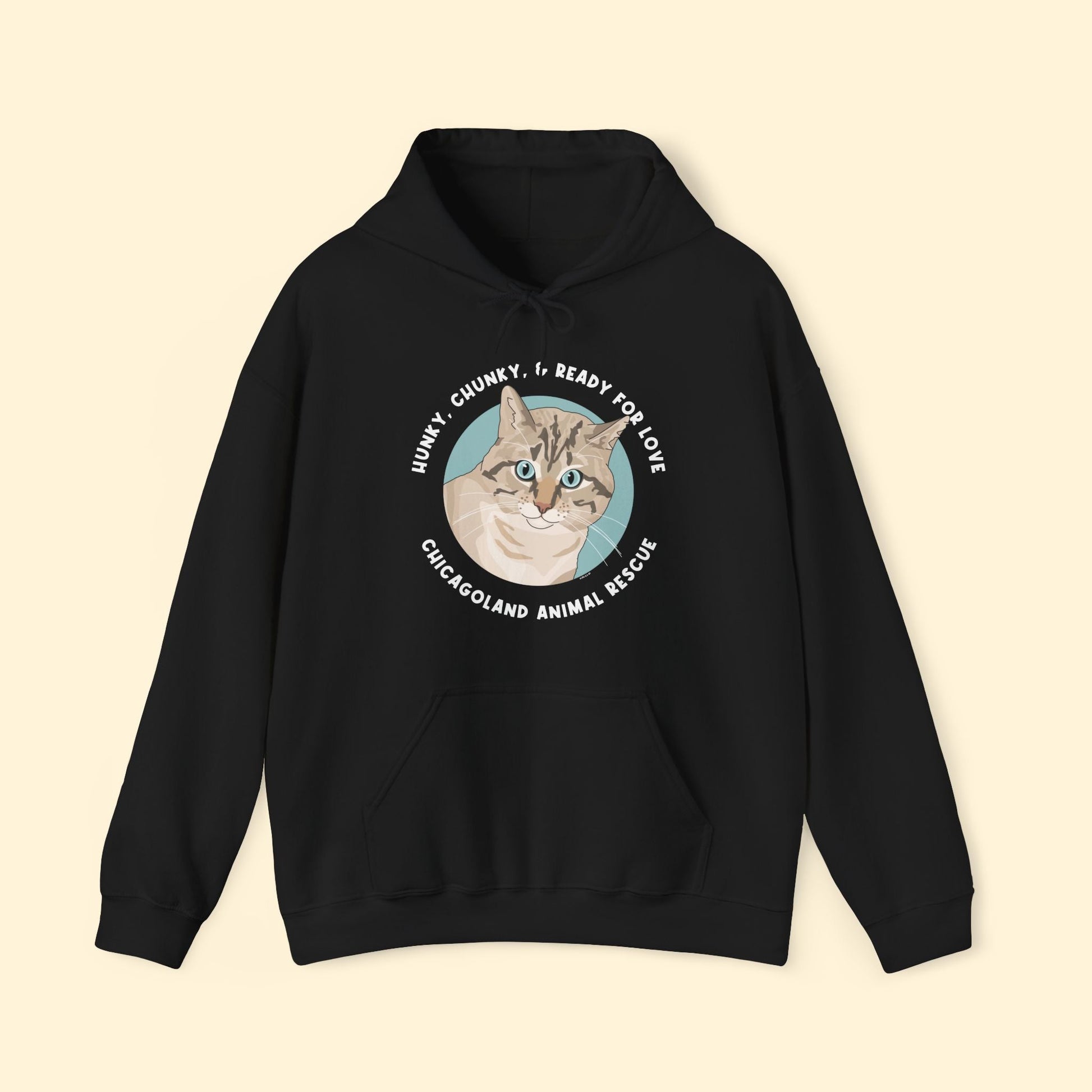 Hooded Sweatshirt | FUNDRAISER | Chicagoland Animal Rescue - Detezi Designs - 29295084847439384099