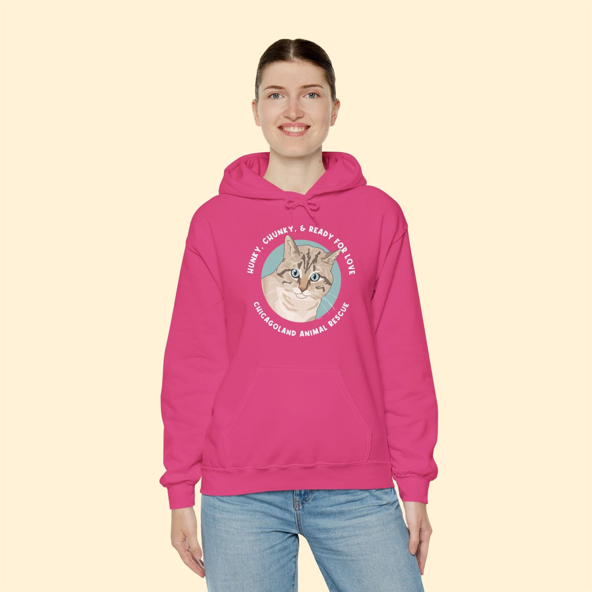 Hooded Sweatshirt | FUNDRAISER | Chicagoland Animal Rescue - Detezi Designs - 66061610671338334832