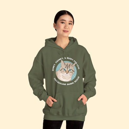 Hooded Sweatshirt | FUNDRAISER | Chicagoland Animal Rescue - Detezi Designs - 66061610671338334832