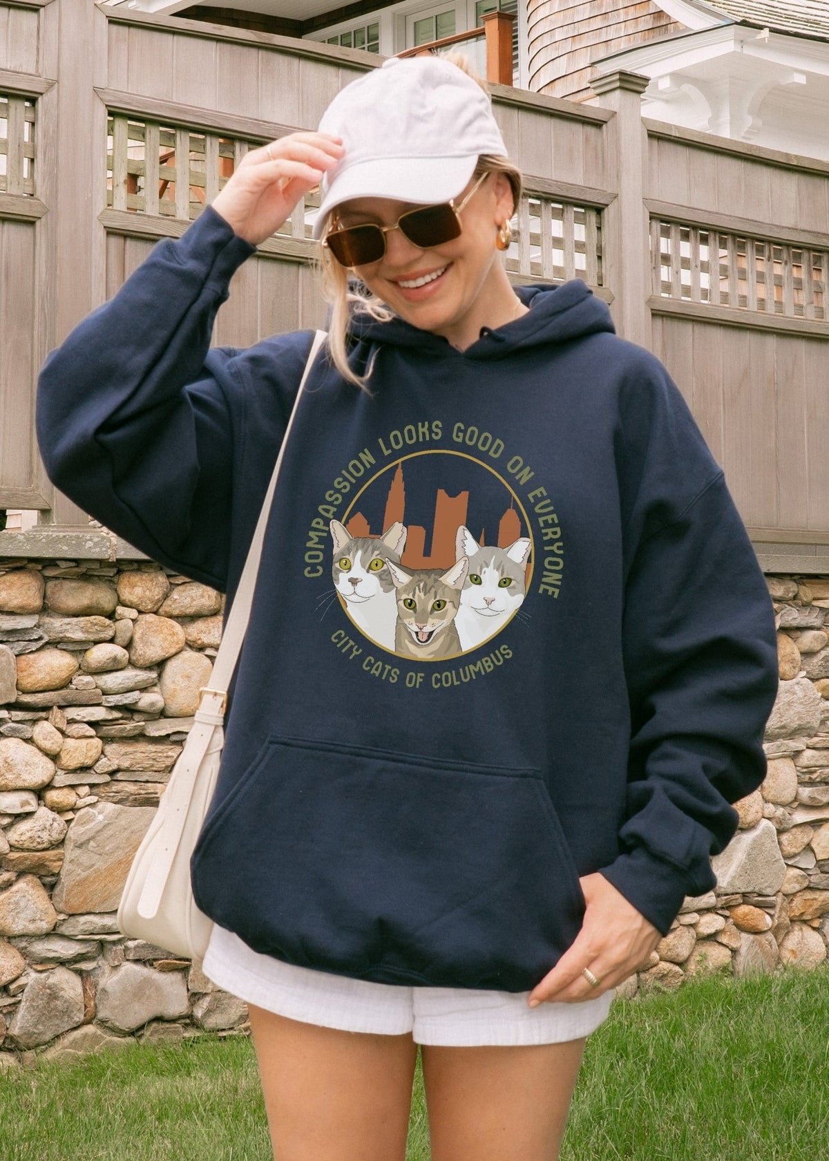 Hooded Sweatshirt | FUNDRAISER | City Cats of Columbus - Detezi Designs-14894674857588011049