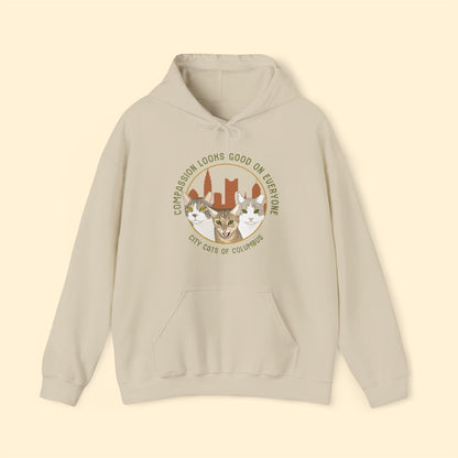 Hooded Sweatshirt | FUNDRAISER | City Cats of Columbus - Detezi Designs-14894674857588011049