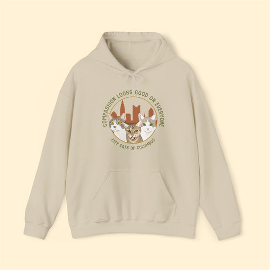 Hooded Sweatshirt | FUNDRAISER | City Cats of Columbus - Detezi Designs-14894674857588011049