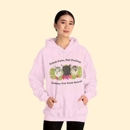 Hooded Sweatshirt | FUNDRAISER | Colony Cat Club - Detezi Designs - 11481402359862606182
