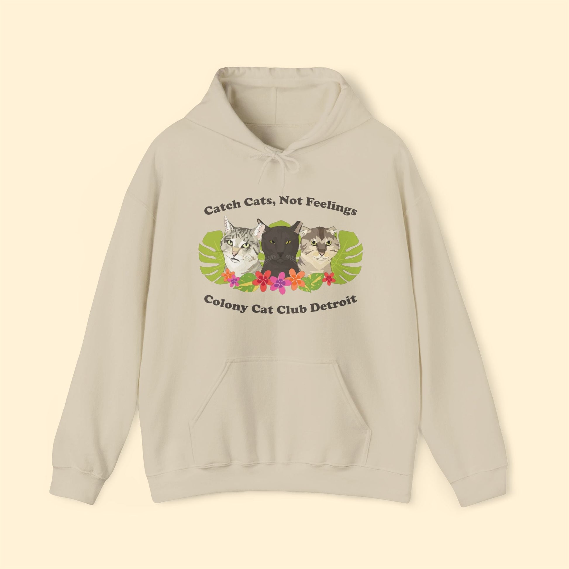 Hooded Sweatshirt | FUNDRAISER | Colony Cat Club - Detezi Designs - 11481402359862606182