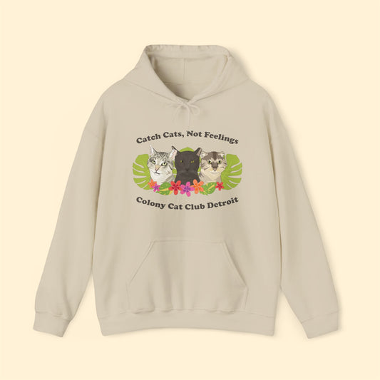 Hooded Sweatshirt | FUNDRAISER | Colony Cat Club - Detezi Designs - 11481402359862606182