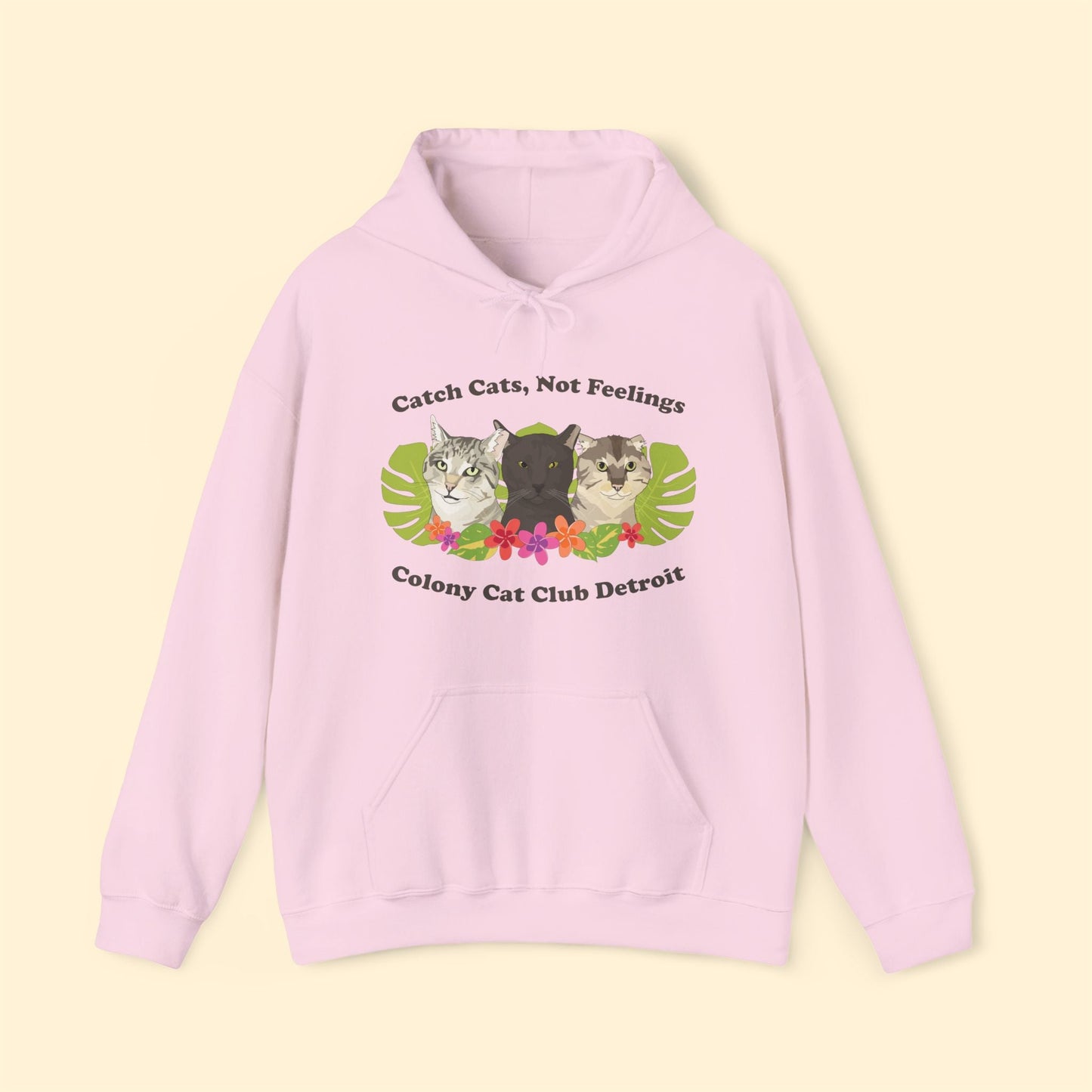 Hooded Sweatshirt | FUNDRAISER | Colony Cat Club - Detezi Designs - 19684470895430841210