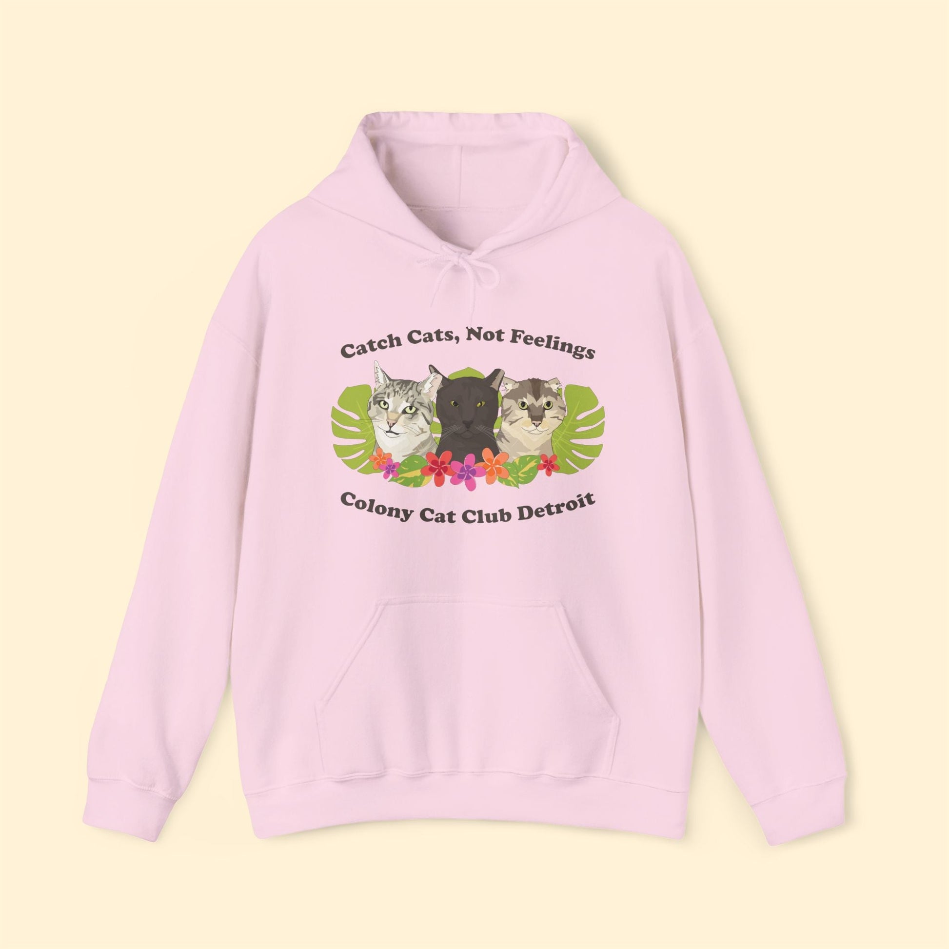 Hooded Sweatshirt | FUNDRAISER | Colony Cat Club - Detezi Designs - 19684470895430841210