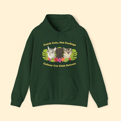 Hooded Sweatshirt | FUNDRAISER | Colony Cat Club - Detezi Designs - 29010760310786603093