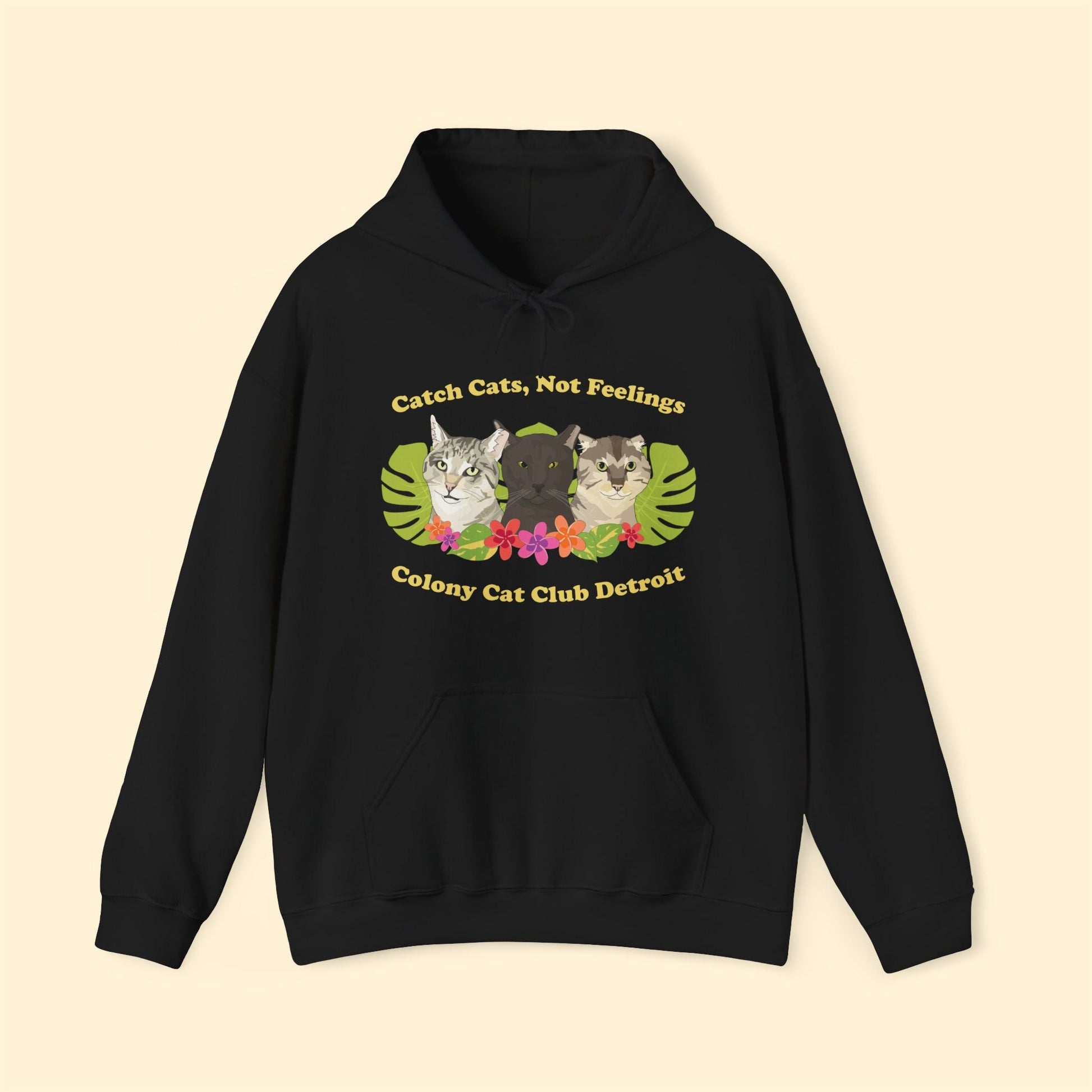 Hooded Sweatshirt | FUNDRAISER | Colony Cat Club - Detezi Designs - 32387930935005891855