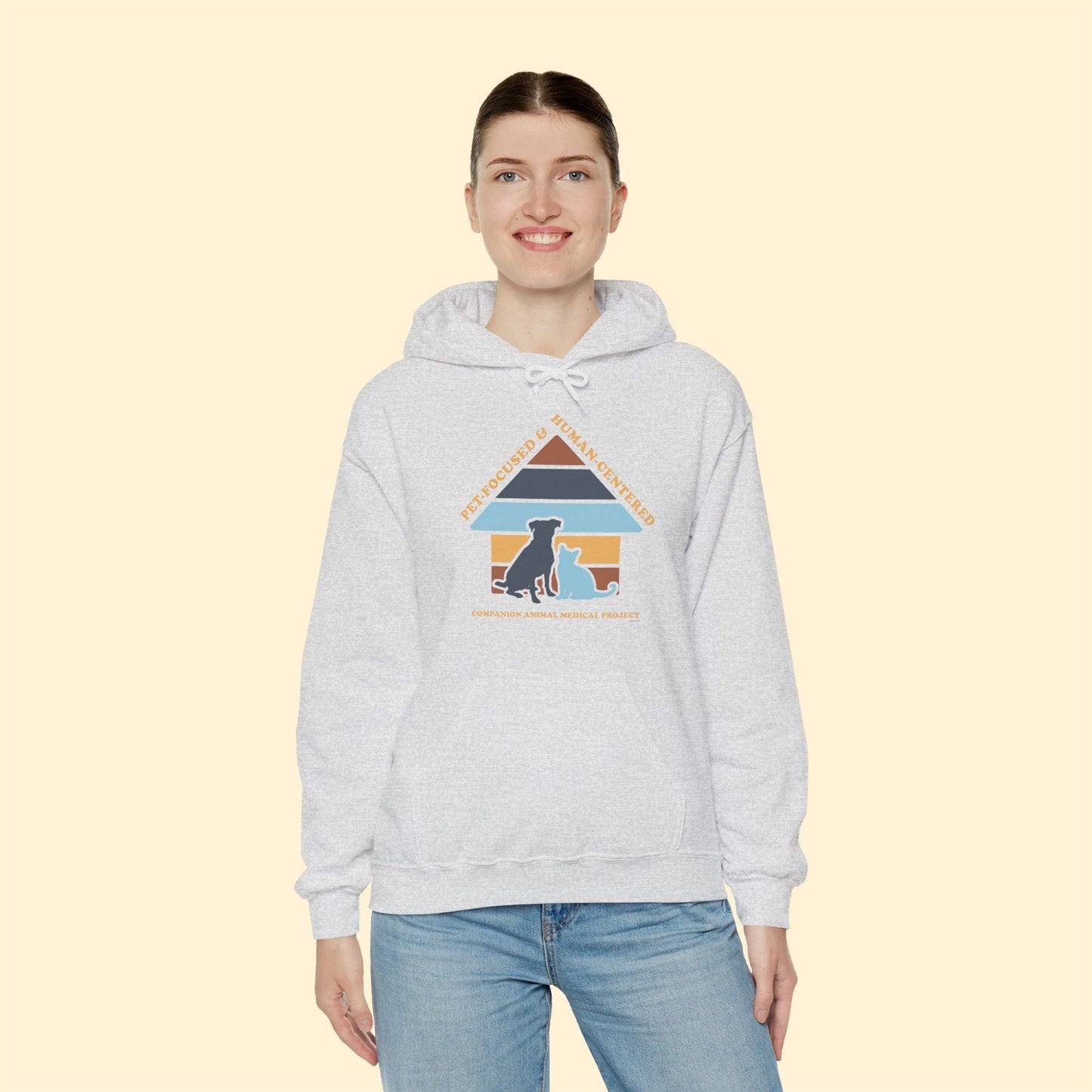 Hooded Sweatshirt | FUNDRAISER | Companion Animal Medical Project - Detezi Designs - 24031498203188237405