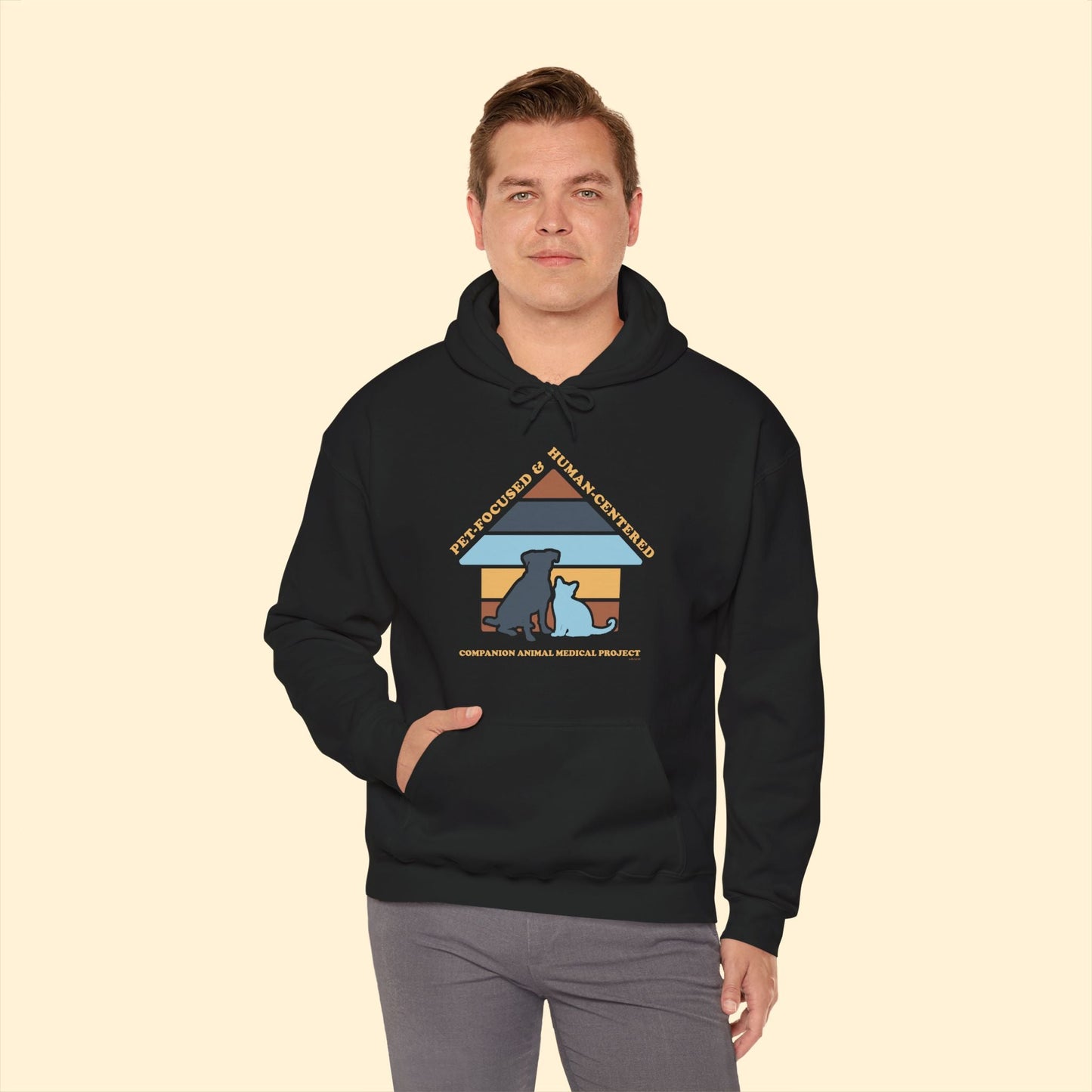Hooded Sweatshirt | FUNDRAISER | Companion Animal Medical Project - Detezi Designs - 24031498203188237405